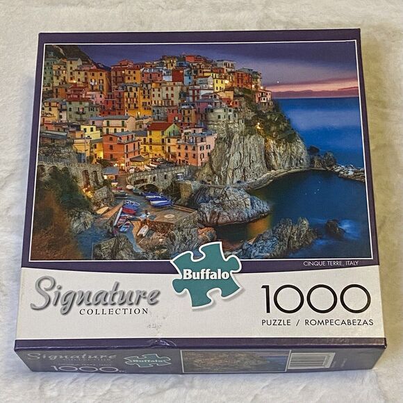 Buffalo Games Signature Collection Cinque Terre Jigsaw Puzzle - 1000 Pieces - Picture 1 of 7
